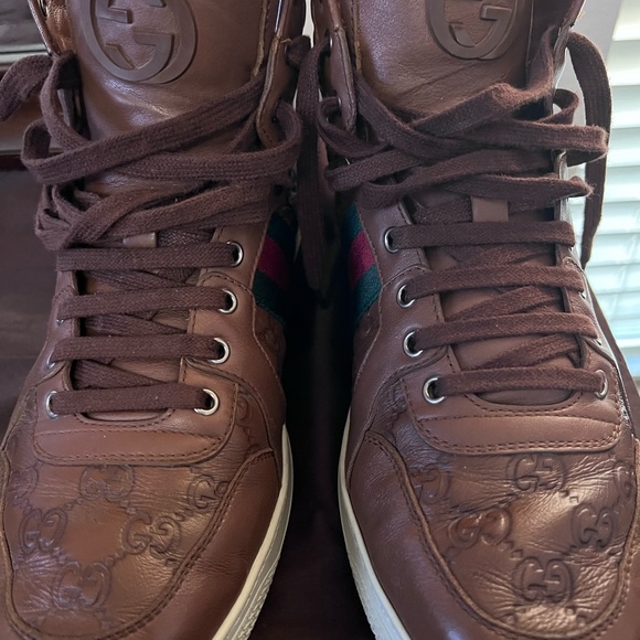 Mens Gucci sneakers size 8.5 G - Picture 2 of 8